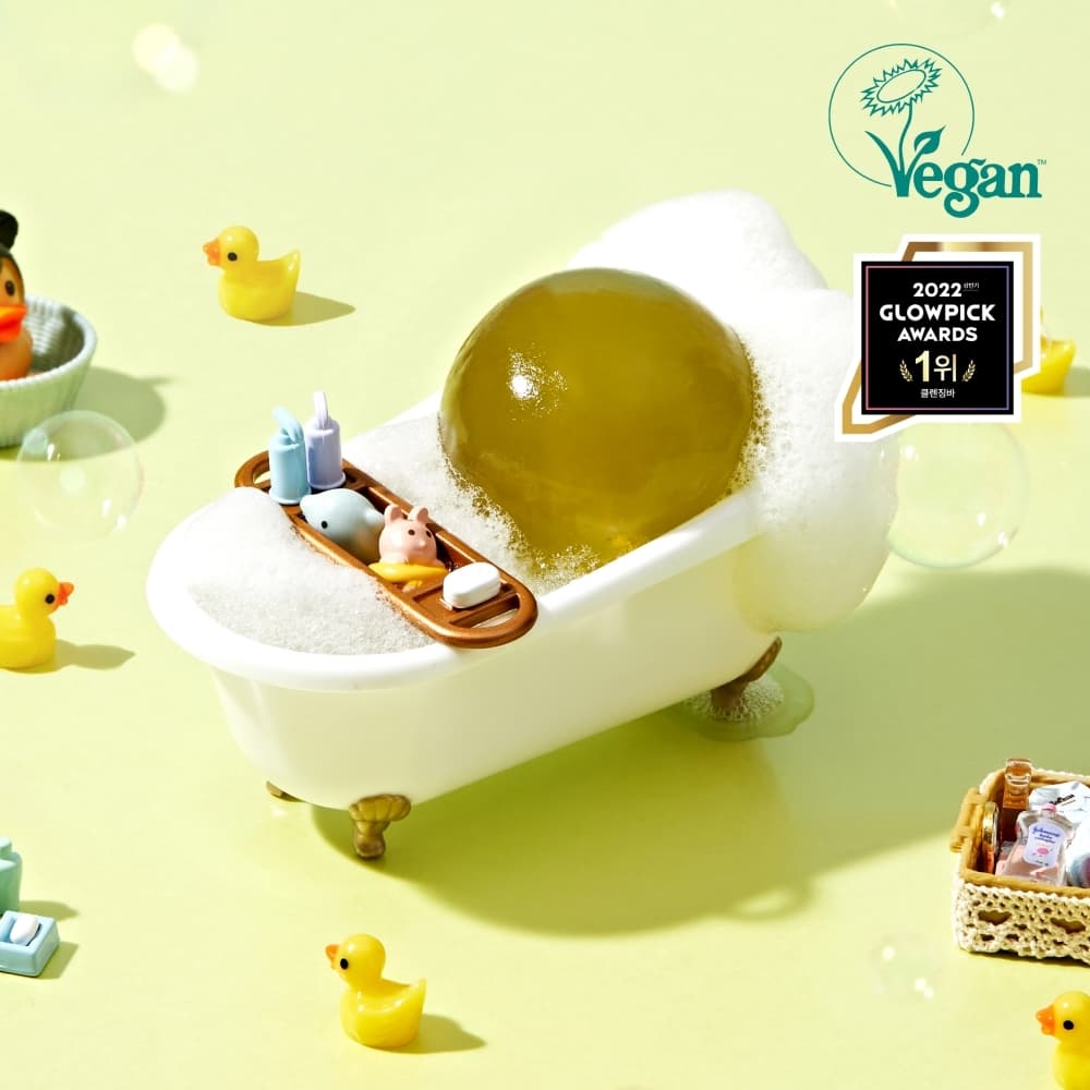 Ongridiants Jeju Green Tea Cleansing Ball