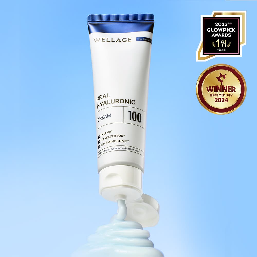 웰라쥬 리얼 히알루로닉 100 크림 50ml - view 2