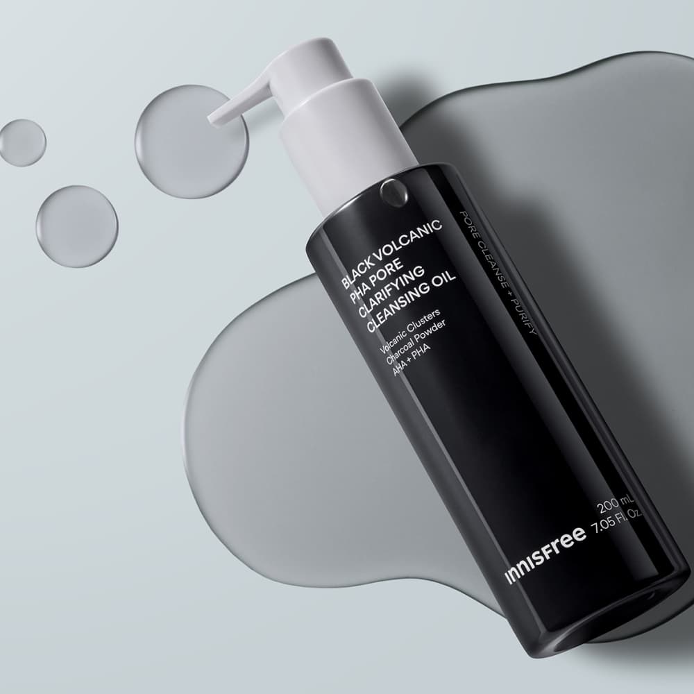 이니스프리 블랙 화산송이 파하 모공 클렌징 오일 200ml - view 2
