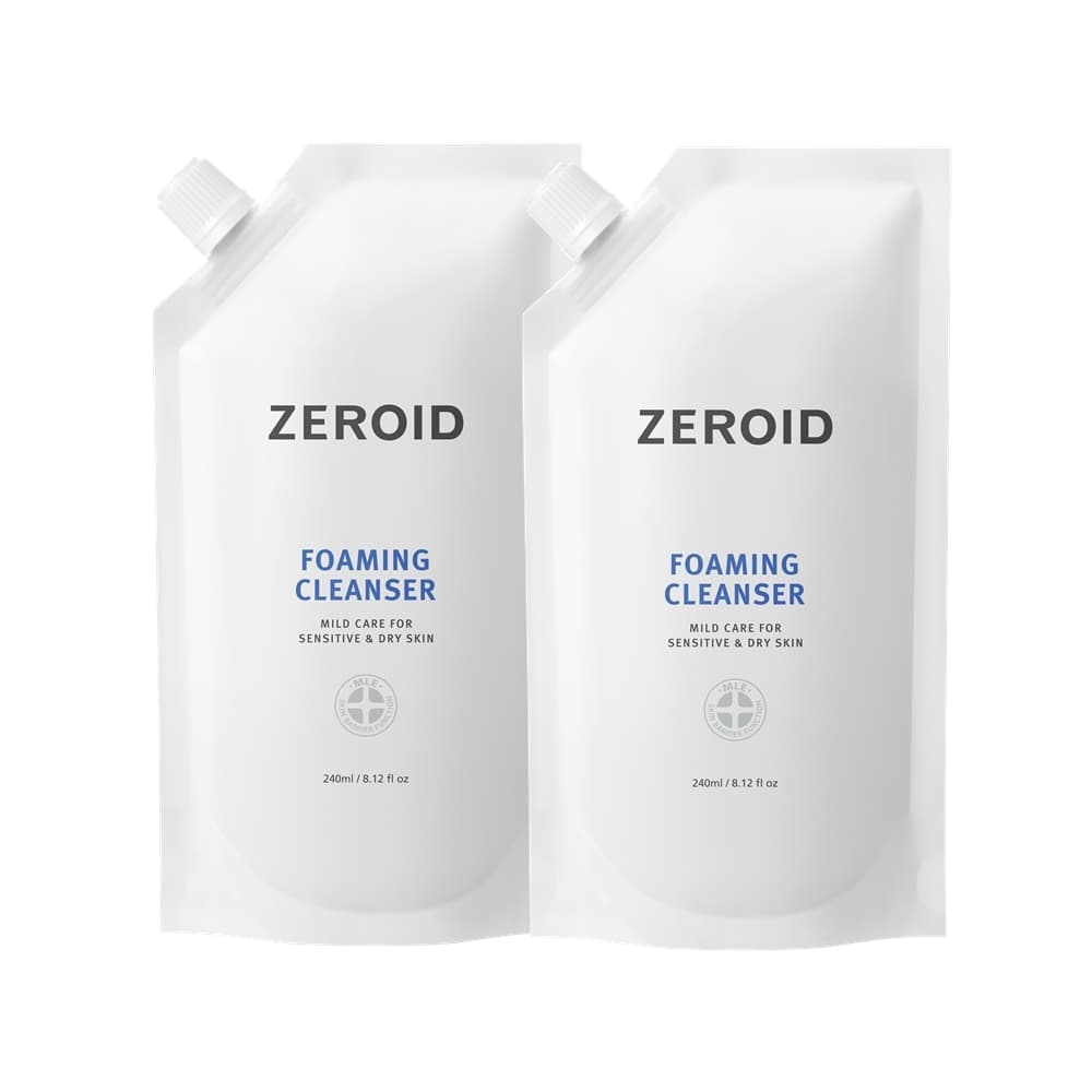 제로이드 포밍 클렌저 240ml 리필 2개입 기획 - view 4