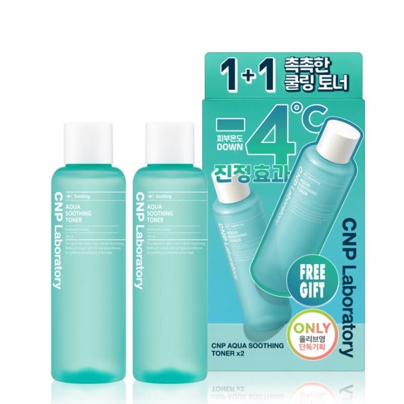 CNP Laboratory Aqua Soothing Toner 200ml 1+1 Special Edition