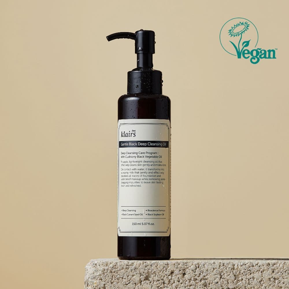 dear, klairs Gentle Black Deep Cleansing Oil 150ml