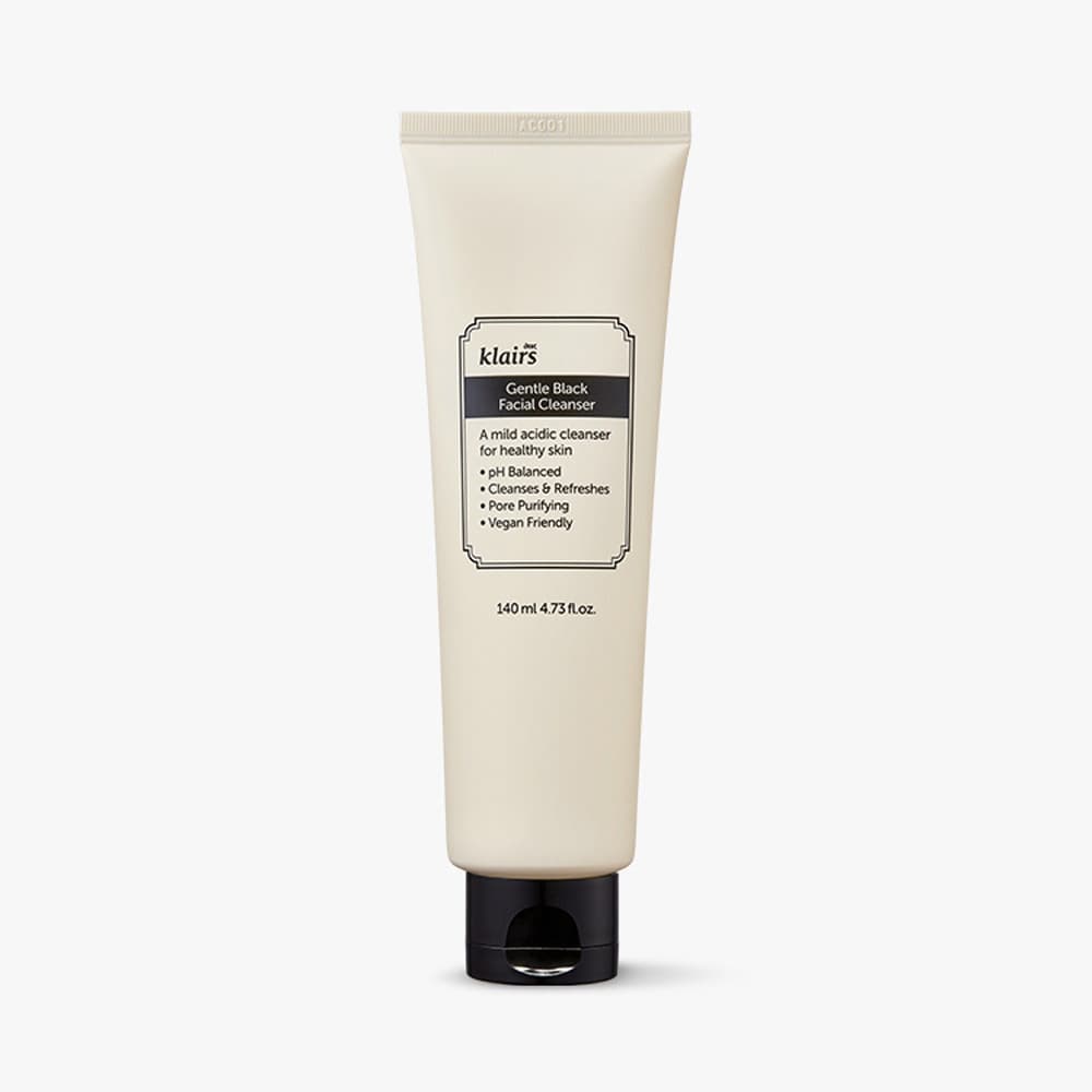 dear, klairs Gentle Black Facial Cleanser 140ml - view 2