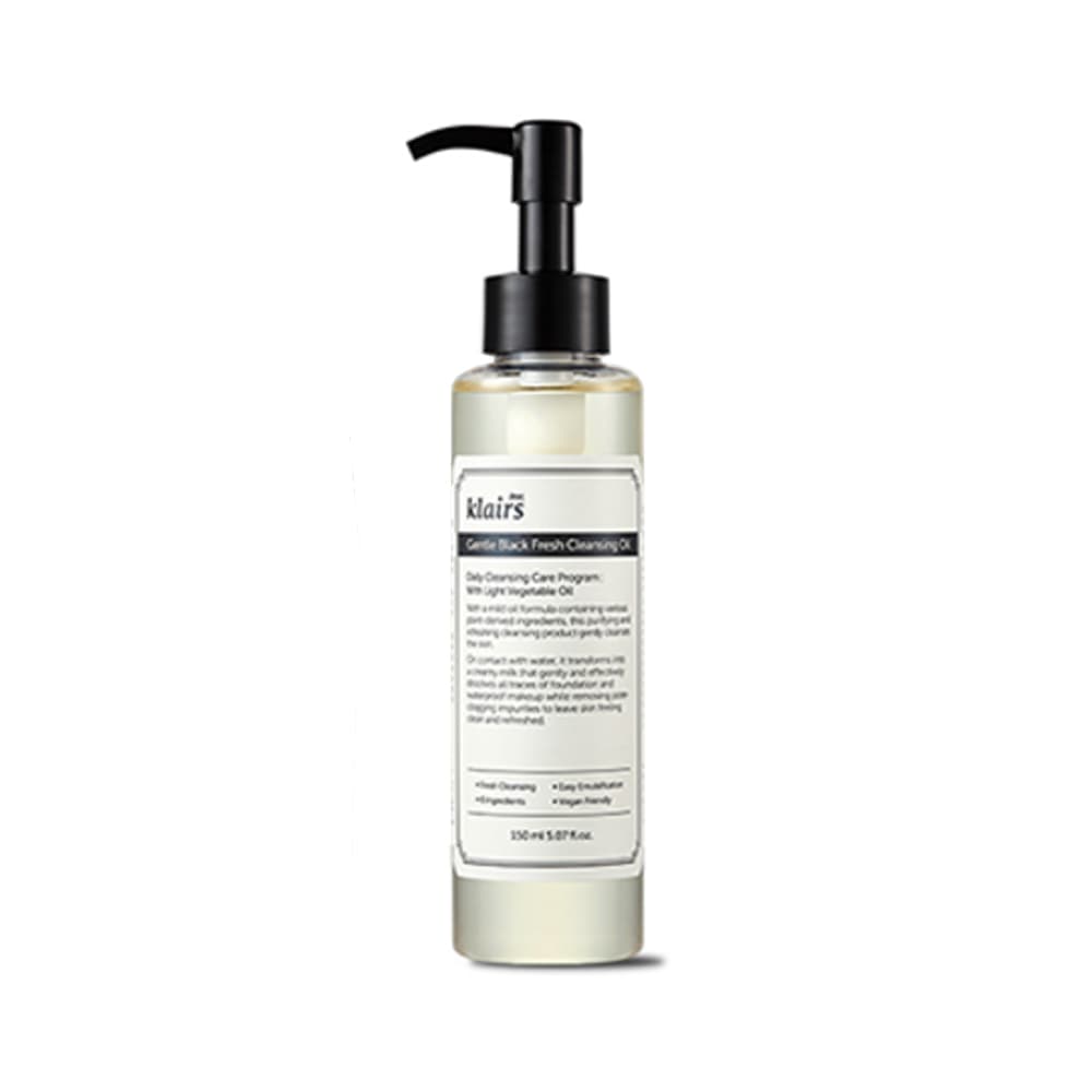 dear, klairs Gentle Black Fresh Cleansing Oil 150ml - view 2