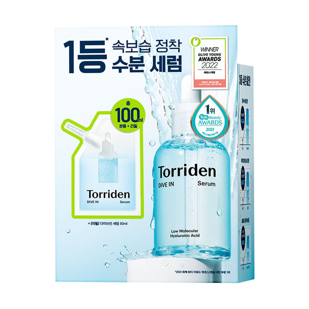 토리든 다이브인 저분자 히알루론산 세럼 50ml 리필기획(+리필팩 50ml) - view 2