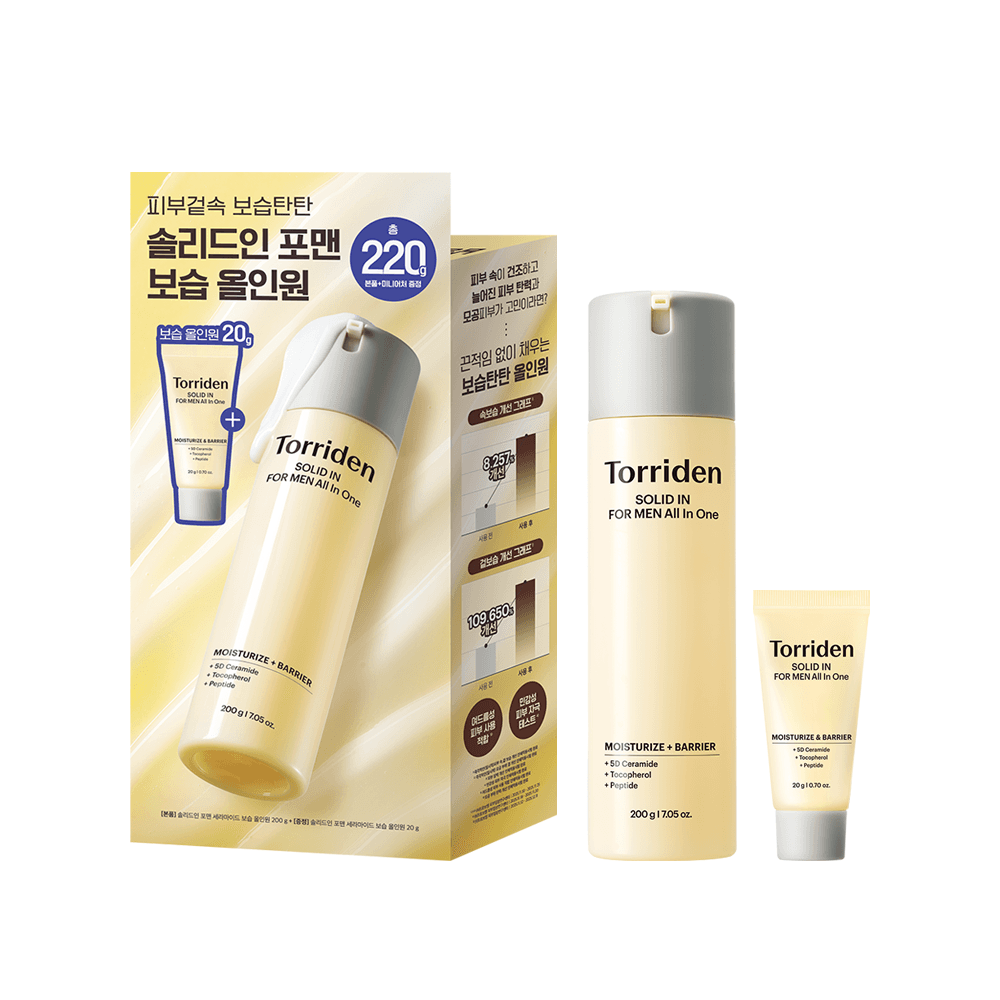 토리든 솔리드인 포맨 세라마이드 보습 올인원 200g 기획 (+올인원 20g) - view 2
