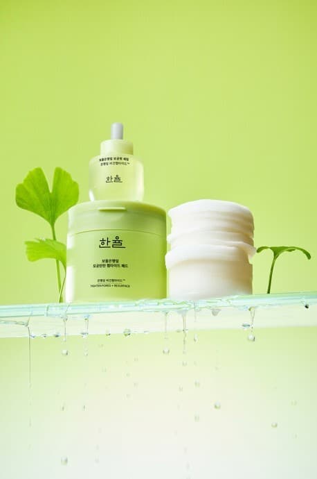 한율 보들은행잎 모공탄탄 펩타이드 패드 60매 기획 - view 3