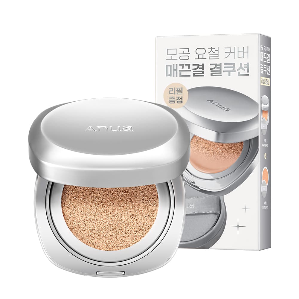 아누아 결 쿠션 리필 기획 5종 중 택1 usage