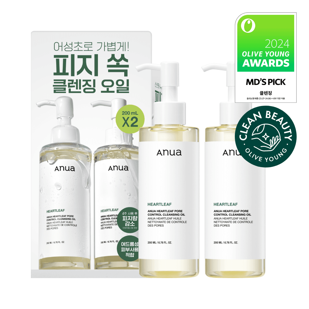 아누아 어성초 포어 컨트롤 클렌징오일 200ml 2입 - view 2