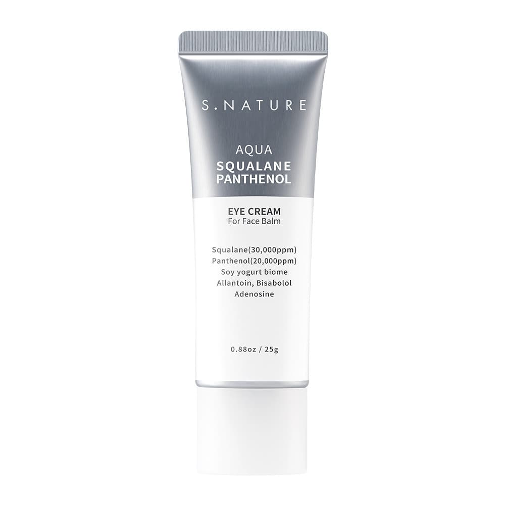 에스네이처 아쿠아 스쿠알란 판테놀 아이크림 포 페이스 밤 25g usage