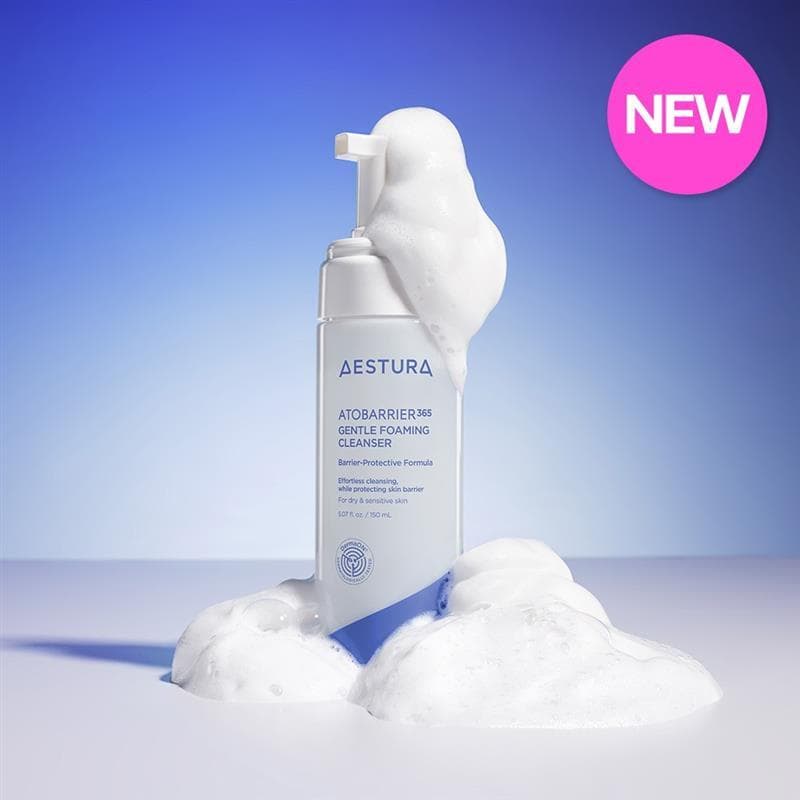 에스트라 아토베리어365 포밍 클렌저 150ml usage